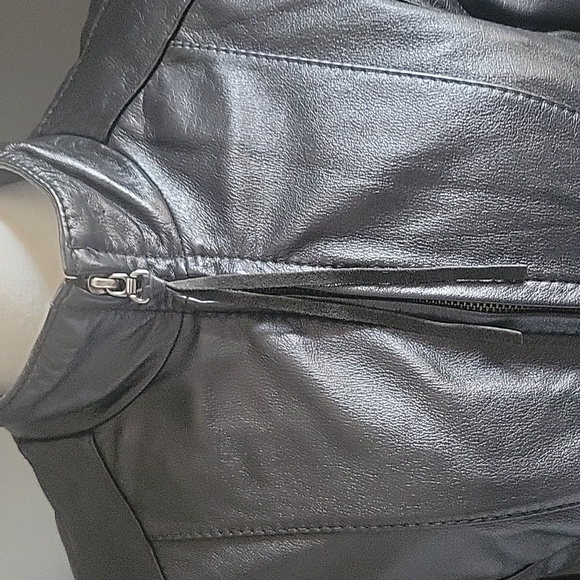 Harley Davidson Moon Shadow Tribal Leather Jacket - Picture 4 of 13